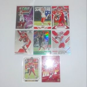 Patrick Mahomes Panini NFL Football Card Lot of 8